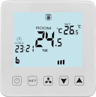 Slimme thermostaat wit