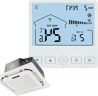 Slimme thermostaat wit