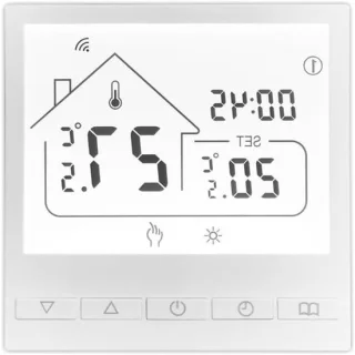 Slimme thermostaat wit