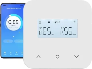 Slimme thermostaat wit