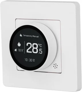 Slimme thermostaat - zwart