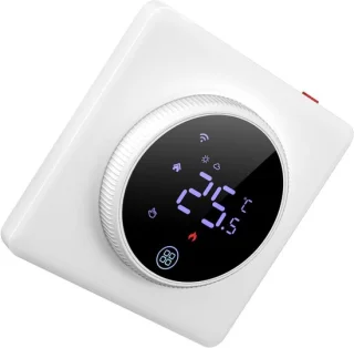 Slimme thermostaat - zwart