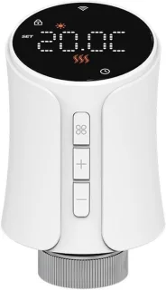 Slimme thermostaatklep - radiatorknop - 1 stuk - wit
