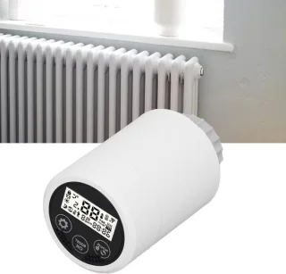 Slimme thermostaatkraan radiatorregelaar M30x15 mm wit