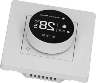 Slimme thermostaatkraan wit