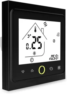 Slimme thermostaatkraan - zwart