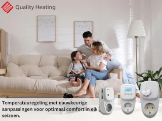 Slimme Thermostaatplug met Ontvanger