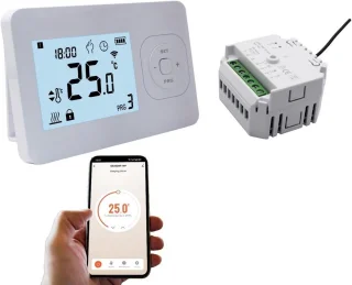 Slimme Thermostaatplug met Ontvanger