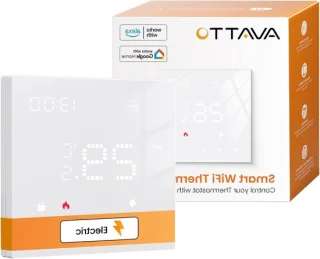 Slimme vloerverwarming thermostaat wit
