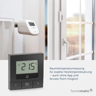 Slimme wandthermostaat voor radiatoren en vloerverwarming