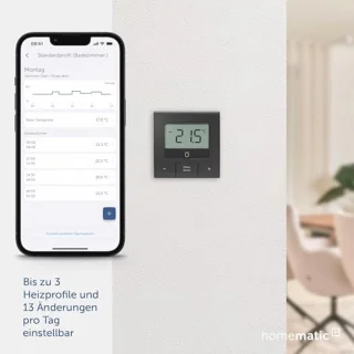 Slimme Wandthermostaat voor Radiatoren en Vloerverwarming