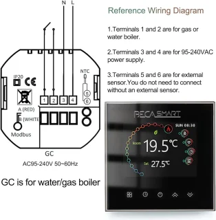 Slimme WiFi-thermostaat