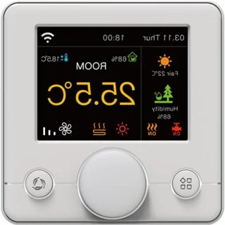 Slimme wifi thermostaat - klimaatregelaar - wit