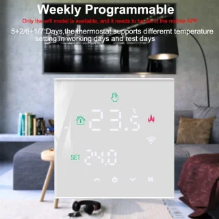 Slimme WiFi-thermostaat met touchscreen