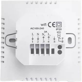 Slimme WiFi-thermostaat met touchscreen