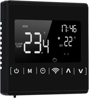 Slimme wifi thermostaat - temperatuurregelaar vloerverwarming