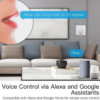 Slimme WiFi-thermostaat Touchscreen voor cv-ketel