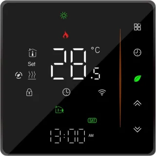 Slimme Wifi thermostaat voor centrale verwarming en boiler