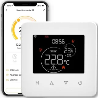 Slimme WiFi-thermostaat voor CV-ketel