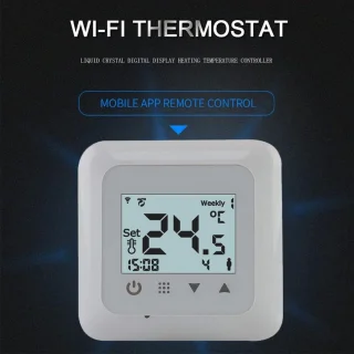 Slimme WiFi-thermostaat voor elektrische en watervloerverwarming