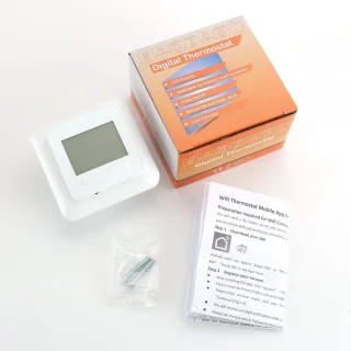 Slimme WiFi-thermostaat voor elektrische en watervloerverwarming