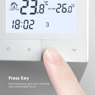 Slimme WiFi Thermostaat voor Elektrische Verwarming