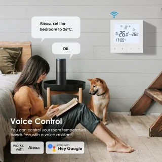 Slimme WiFi Thermostaat voor Elektrische Verwarming