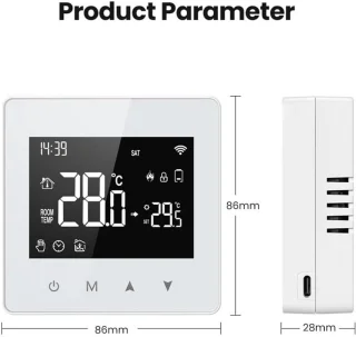 Slimme WiFi Thermostaat voor gasboiler