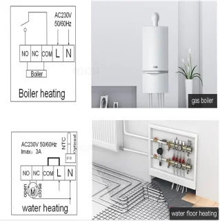 Slimme WiFi-thermostaat voor gasketel