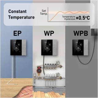 Slimme wifi-thermostaat voor vloerverwarming