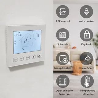 Slimme WiFi Thermostaat voor Vloerverwarming