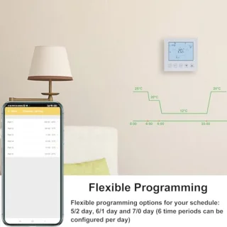 Slimme WiFi Thermostaat voor Vloerverwarming