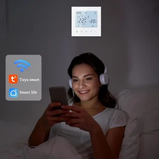 Slimme Wifi Thermostaat voor Vloerverwarming (water)
