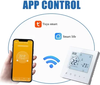 Slimme Wifi Thermostaat voor Vloerverwarming (water)