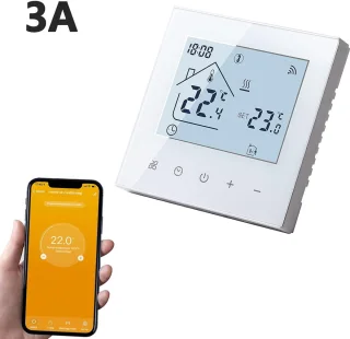 Slimme Wifi Thermostaat voor Vloerverwarming (water)