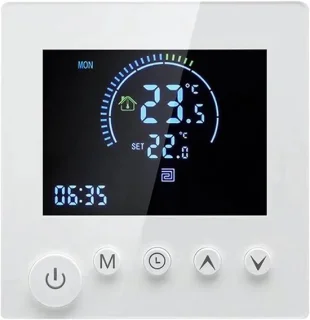 Slimme wifi-thermostaat wit