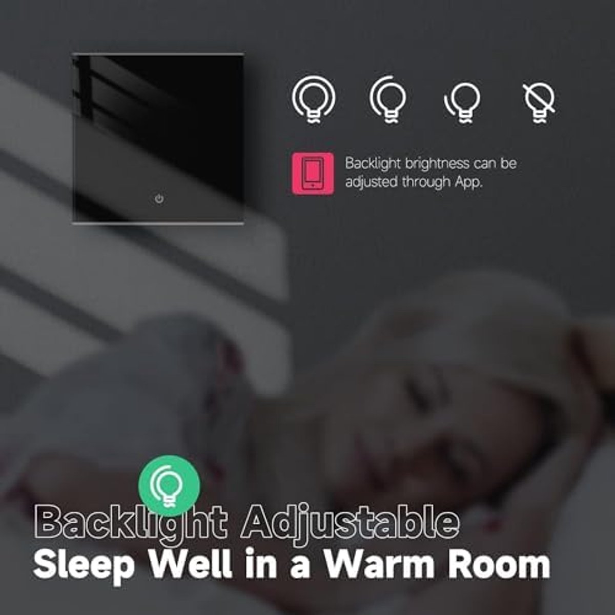 Wat vinden we goed aan de Slimme Wifi Thermostaat Zwart - Tuya, Alexa & Google Compatible