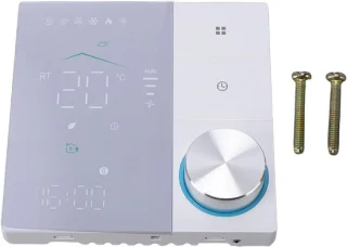 Slimme wifi thermostaat zwart