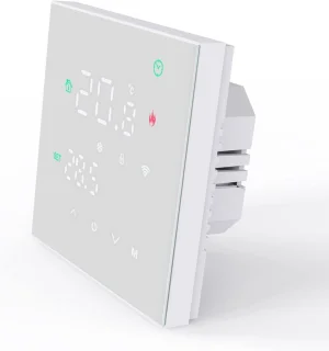 De Slimme WiFi Touchscreen Thermostaat in één oogopslag