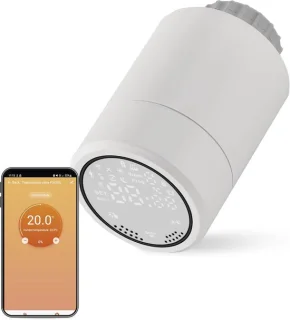 Slimme Zigbee radiatorthermostaat