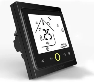 Smart thermostaat 95-240 V zwart