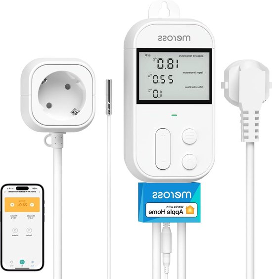 Smart Thermostaat Stopcontact 16A HomeKit WLAN review