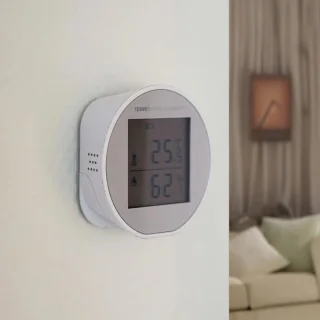 Smart Wifi Klimaatsensor met Display