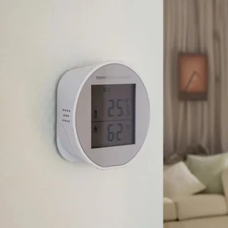 Smart Wifi Klimaatsensor met Display