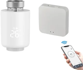 De SmartHome Temperatuurregelklep Thermostaatset in één oogopslag