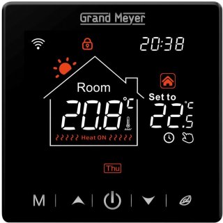De SN-20 Wi-Fi thermostaat in één oogopslag