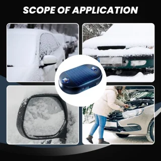Sneeuwruimer auto - Voorruitontdooier Blauw