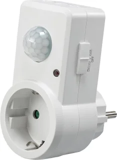 Stopcontact bewegingsmelder plug-in schakelaar