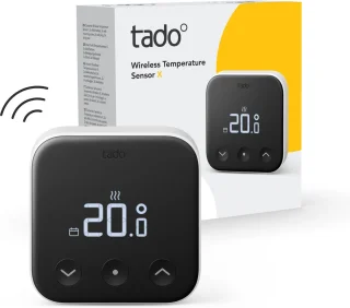 tado° Draadloze Temperatuursensor X Zwart/Wit