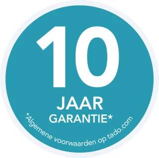 tado° Radiatorknop Starterskit X met Matter Bridge en 6 Knoppen Zwart/Wit